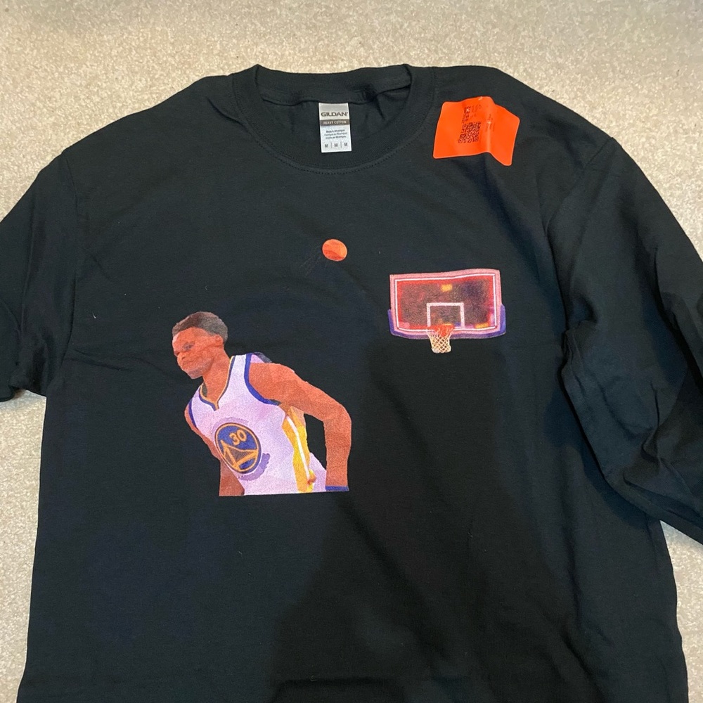 Steph Curry Customized Black Long Sleeve